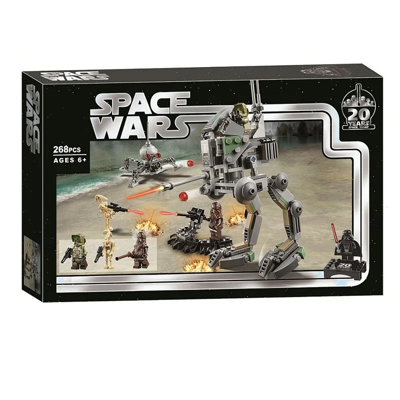 

2020 New At-st At-ap Clone Scout Walker Buiding Block Brick Star Wars Diy Toy Fit 75261 Lepinings Kid Gift Birthday