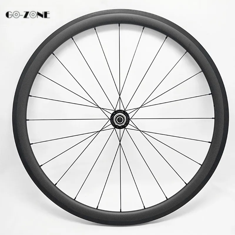 Go-zone roue carbone pour velo route 60x23 мм клинчеры или трубчатые колеса Powerway R13 100x9 130x9 Углеродные дорожные колеса 700c колесная