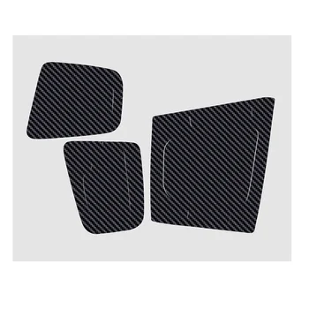 

Carbon Fiber Black Car Stickers Decals Scraper Set Replacement Durable