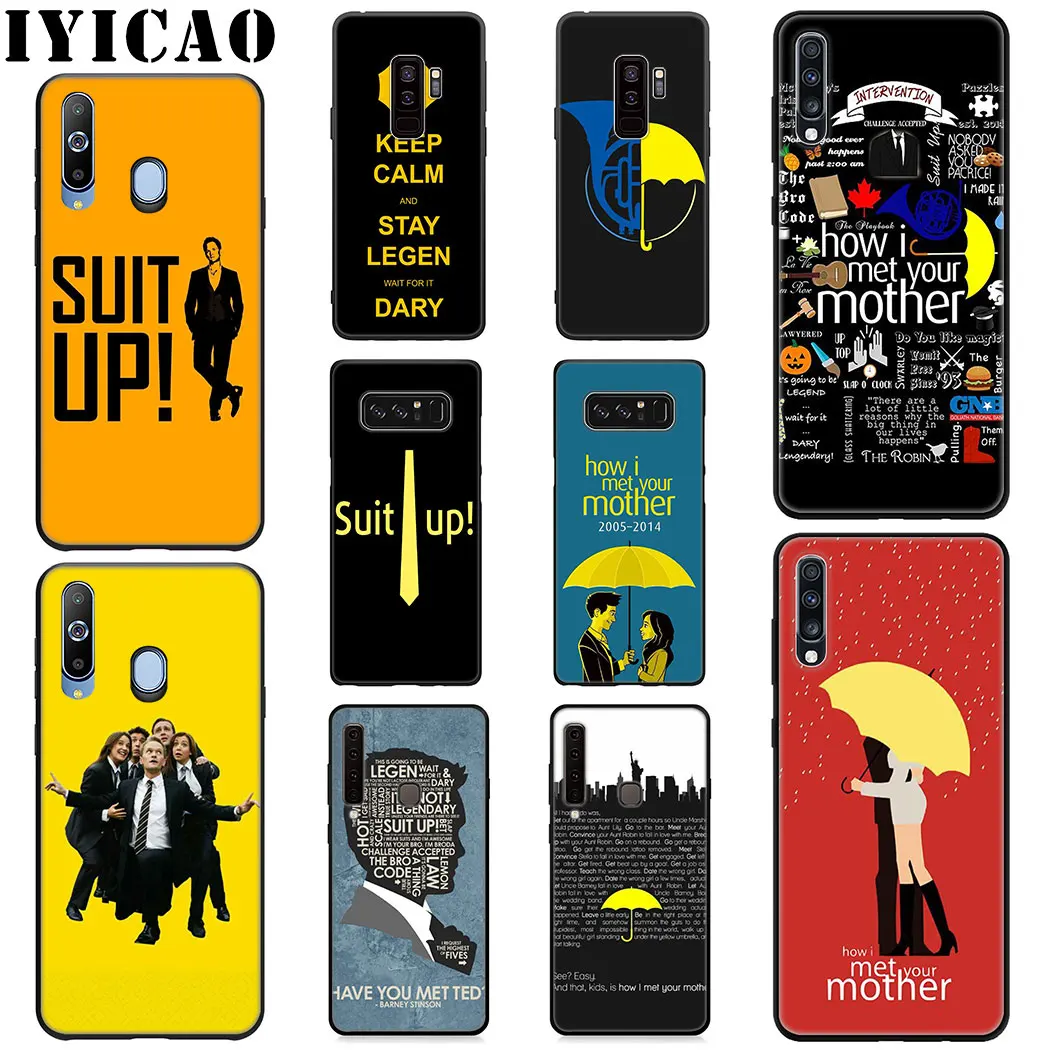IYICAO How I Met Your Mother Silicone Soft Case for Samsung A10 A20 A30 A40 A50 A60 A70 M10 M20 M30 M40 Cover |