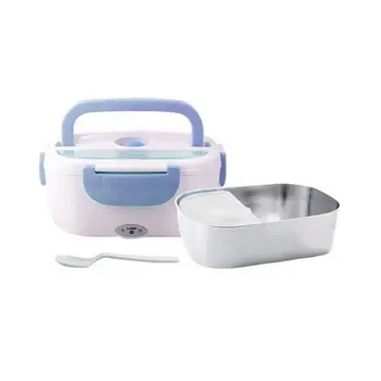 

Multi-function Household Electric Lunch Box Stainless Steel Split Electronic Lunch Box Portable Plug-in Heating Lunch Box Gift