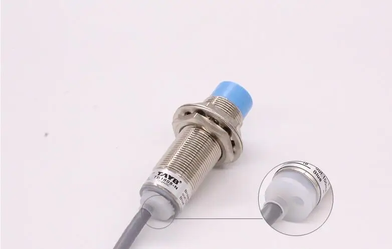 Круглый датчик приближения NPN24V металлический сенсорный переключатель диаметром