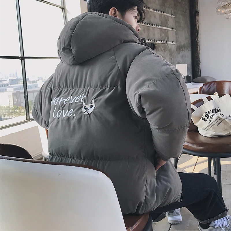 Promotion Fashion Plus Size men Jacket Long Sleeve 2020 Stand Collar Slim Shirt Casual Black Men Jacket Warmness Overcoat