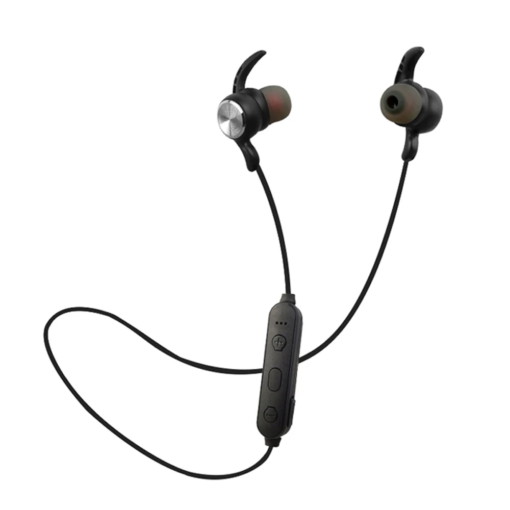 ZHY 03 Магнитная Bluetooth гарнитура Беспроводные наушники спортивные с микрофоном