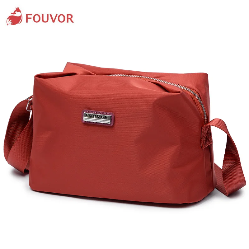 Fouvor 2019 модная нейлоновая маленькая сумка мессенджер с клапаном Повседневная
