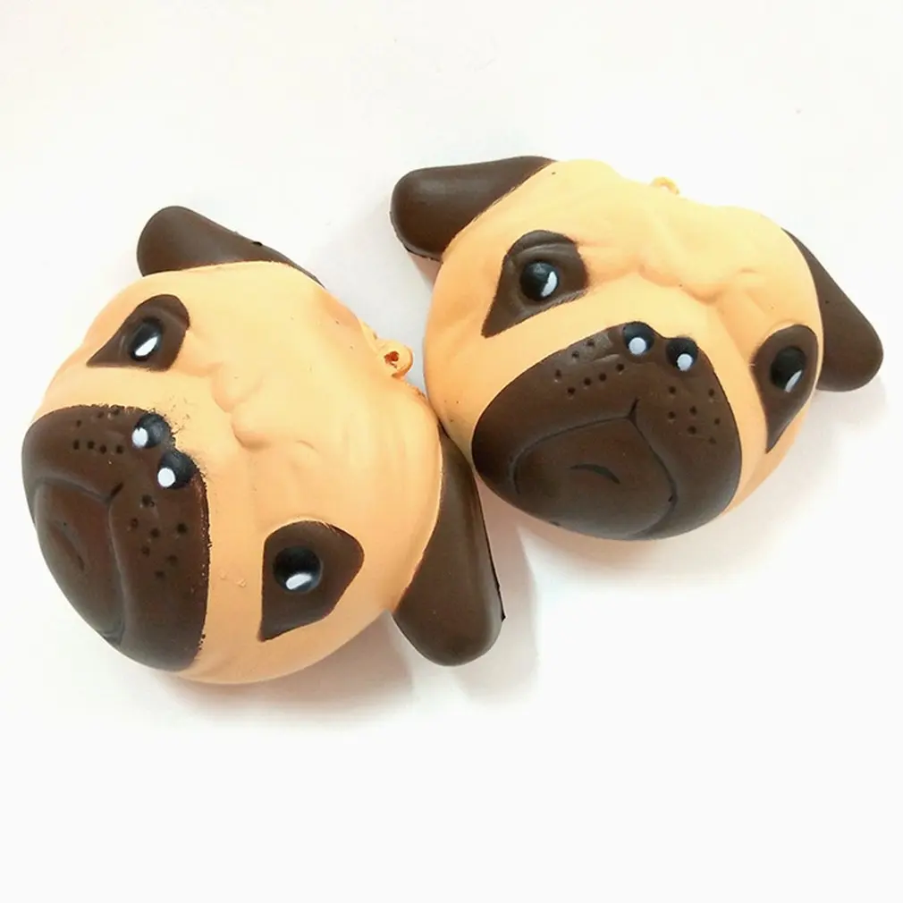 Slow Rebound Pu Cute Panda Expression Toy Simulation 10cm Animal Bread Model Toys Decompression Toys