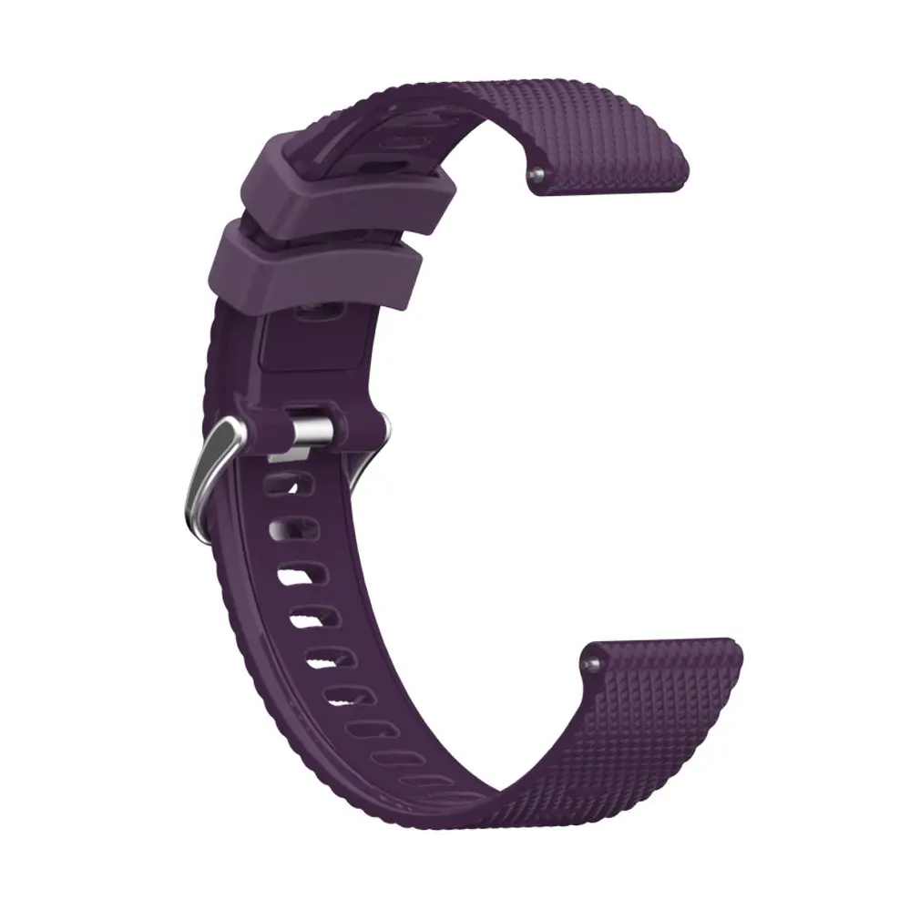 Для Jiaming Samsung Huawei Xiaomi Huami Ticwatch 20 мм Универсальный силиконовый Смарт часы волнистые