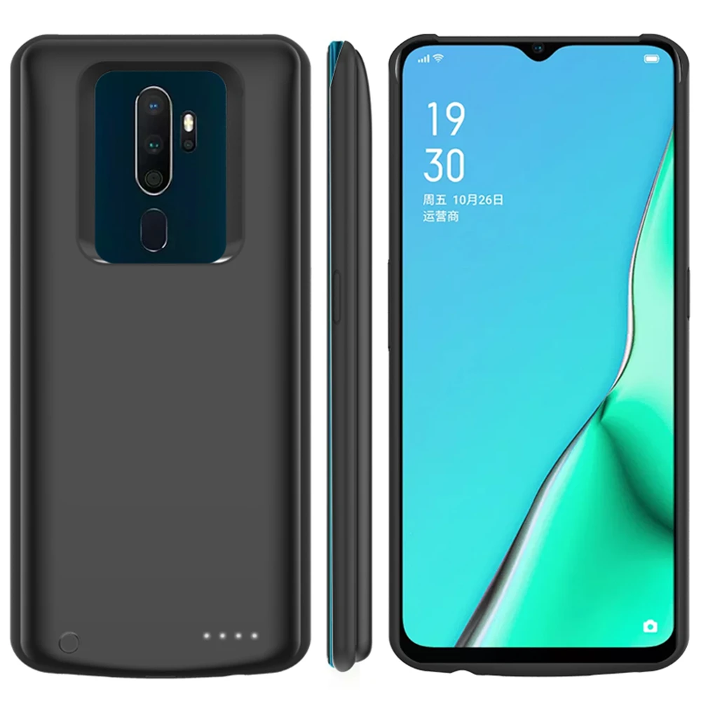 Чехол s для внешнего аккумулятора OPPO A11X, чехол для зарядки 6500 мА/ч, чехол для зарядного устройства OPPO a11, портативный внешний аккумулятор, чехол для аккумулятора