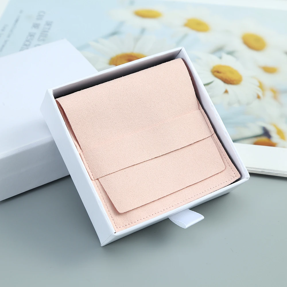 

Drawer Jewelry Organizer Box Microfiber Earrings Bracelet Rings Storage Gift Bags Wedding Favors For Guests Bulk Small Case