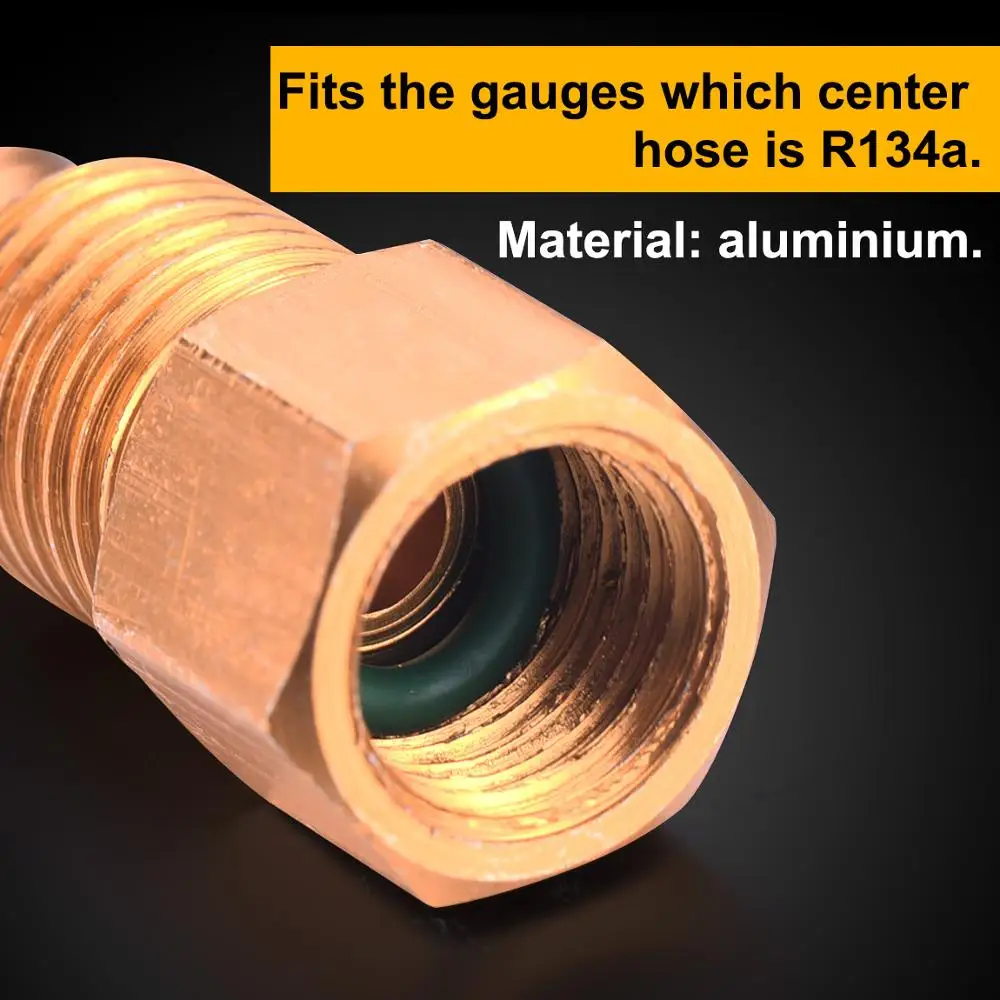 Новый воздушный насос Schrader R12 в R134a 2 шт. велосипедный клапан адаптер конвертер