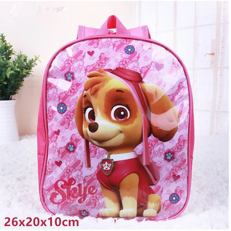 Girl School bag Paw Patrol Красный Дизайн Мальчики День рождения украшения Воздушные шары бумажные стаканчики и тарелки Baby Shower Одноразовые столовые принадлежности - Цвет: Girl School bag