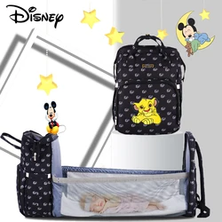 Disney – sac à couches pour bébé, sac à dos de maternité pour poussette, grande capacité, multifonctionnel pour maman et maman 