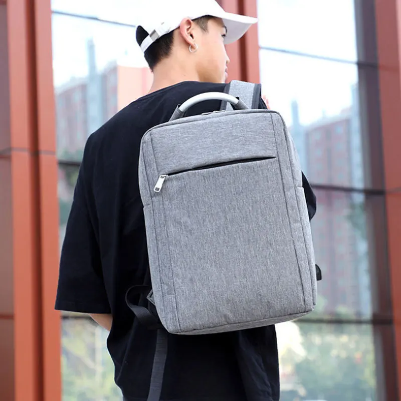 

Business Casual MEN'S Backpack 2019 New Style Trend of Fashion Computer Backpack Customizable Logo