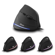 Zelotes эргономичная Проводная игровая мышь 6 кнопок 3200 dpi