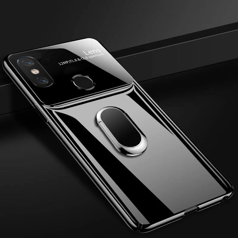 

For OPPO Realme 3 Pro Case Luxury Hard PC With Stand Ring Magnet Slim Protect Back Cover Case for Realme 3pro phone shell