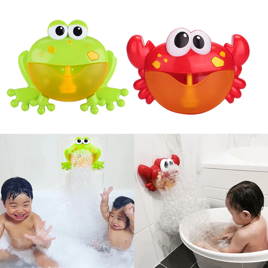 2 шт. устройство для мыльных пузырей органайзер для хранения игрушек в ванну игрушка Автоматическая прочная пузырчатая машина для детей