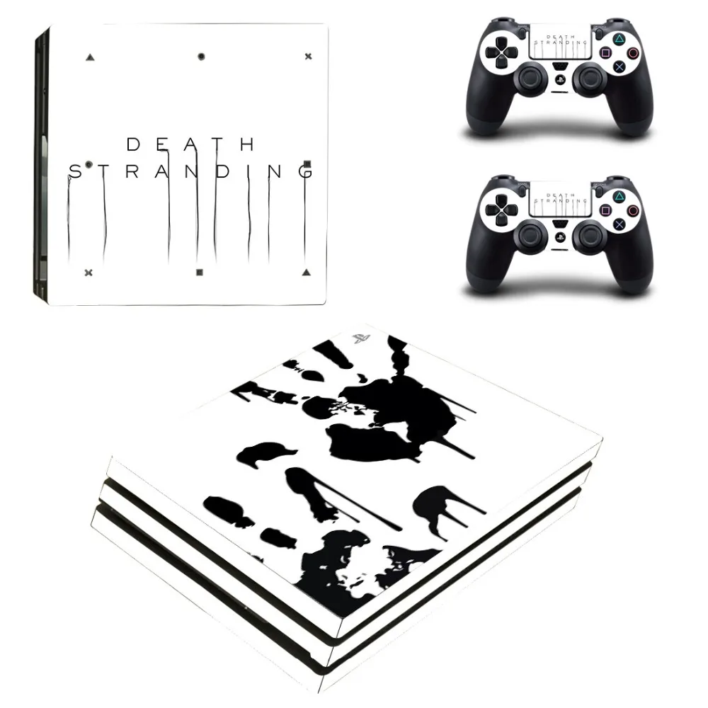 Death Stranding PS4 Pro наклейка для кожи Play station 4 Pro Pegatinas наклейка s для игровой консоли 4 Pro и двух контроллеров