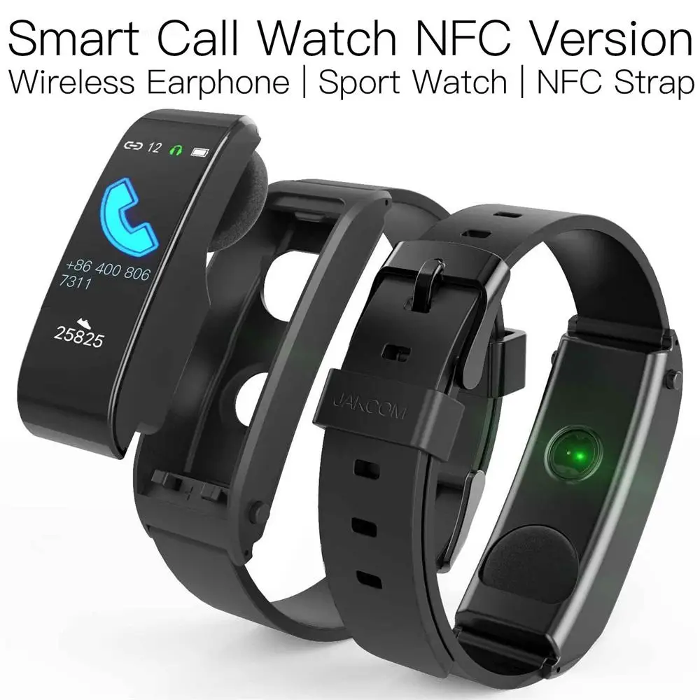 JAKCOM F2 Smart Call Watch NFC Version Best gift with watch band 6 nfc smatch solar gt series 7 | Электроника