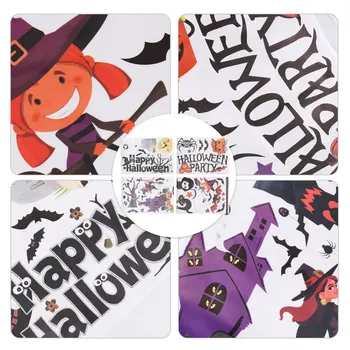 

2pcs Stickers Funny Reusable Chic Self-adhesive Attractive Removable Decorative Creative Stickers Decals for Party Bar Window