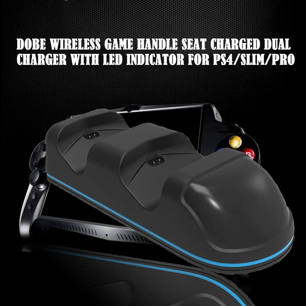For PS4 Controller Charger DualShock 4 USB Charging Station Dock for Sony Charging Dock Controllers Charger