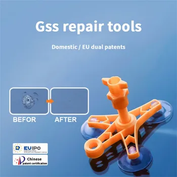 

Car Windshield Repair Kit Quick Fix Car Cracked Glass Windscreen Repair Tool Kit Resin Sealer DIY Auto Window Screen Polishings