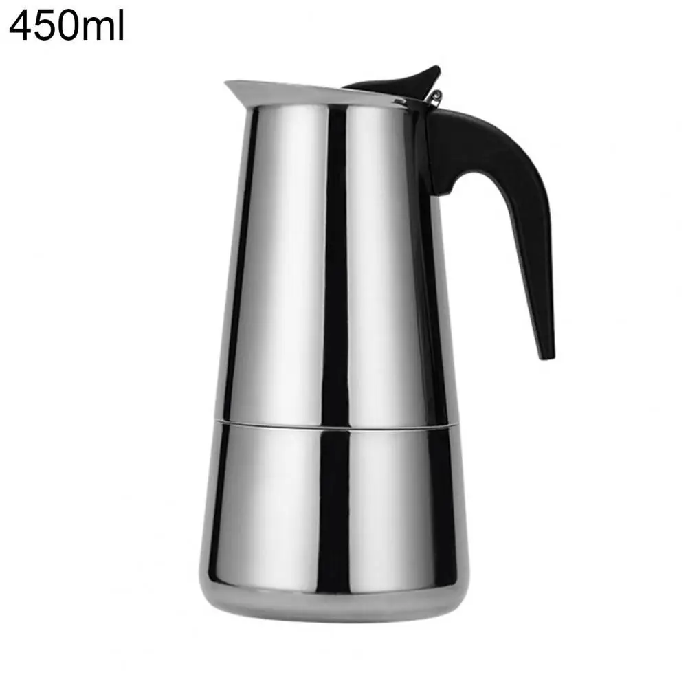 100/200/300/450/600ml Multi-function Stainless Steel Coffee Pot Mocha Cafe Latte Stovetop Espresso Kettle | Дом и сад