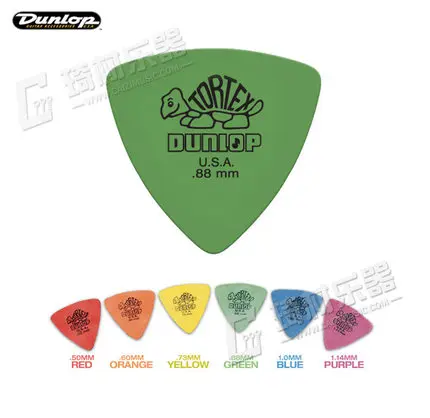 

Dunlop Tortex Triangle Guitar Pick Plectrum Mediator