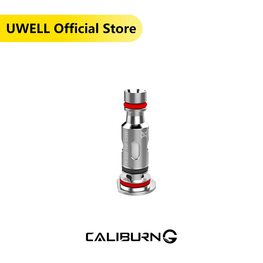 UWELL 5 Pack Caliburn G Replacement coil 0.8 / 1.0 ohm Vape Pod Suitable for CALIBURN-G and KOKO Prime Pod System vape Kit