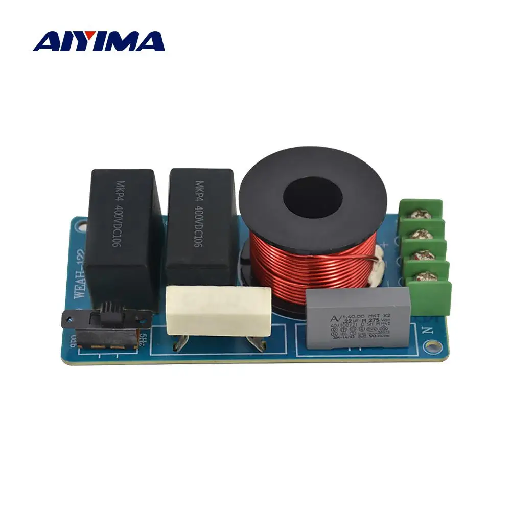 1pcs Speaker Frequency Divider Crossover Filter 3-way frequency 4ohm 120W-150W