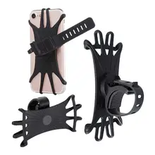 Bicycle Phone Holder for IPhone 11 Samsung Xiaomi 9 Universal Motorcycle Mobile Phone Holder Bike Handlebar Stand Bracket