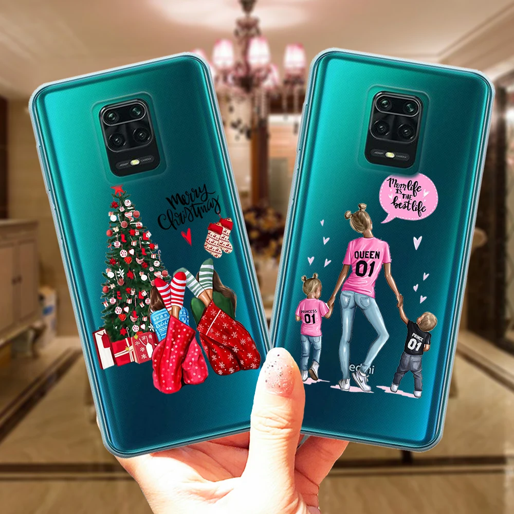 Силиконовый чехол для Xiaomi Mi A1 A2 9 8 Lite Redmi Note 10 5 4 4X 6A Plus 6 7 Pro с Рождеством | Мобильные