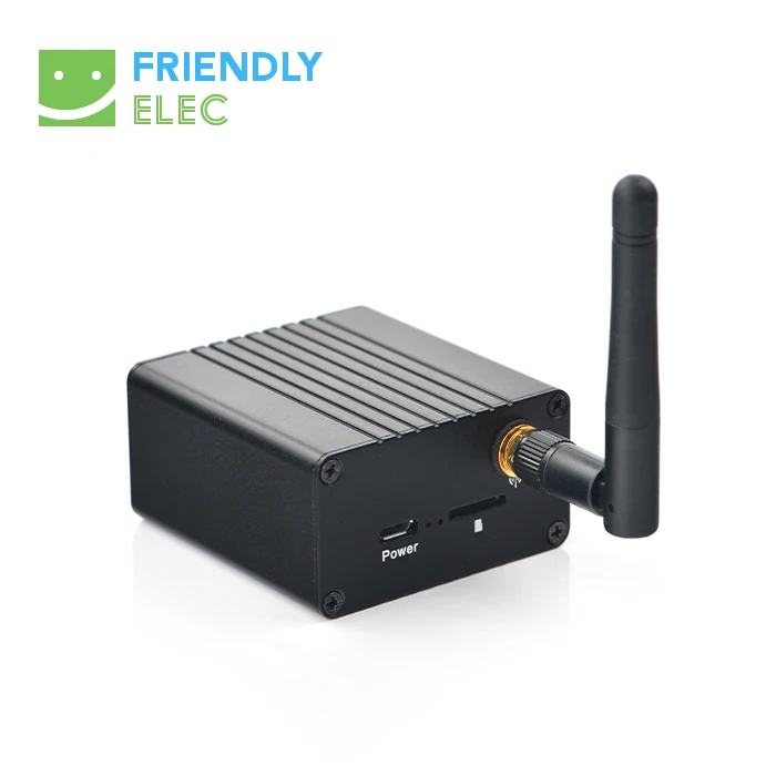 

NanoPi NEO Plus2 Full Metal Aluminum Case with Antenna and Custom Heat Sink