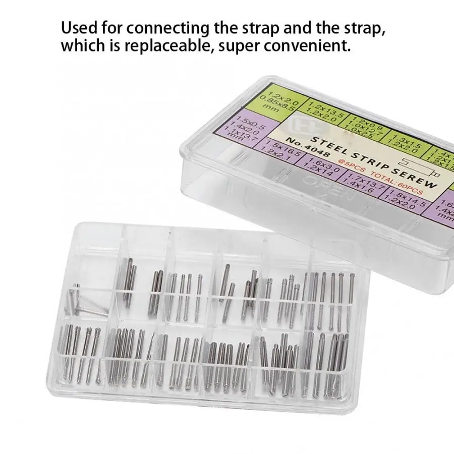 

Watch Parts Metal Watches Band Strap Link Connector Pins Accessory Replacement Repairing Tool Fit for Rolex Watch Repair Tools a