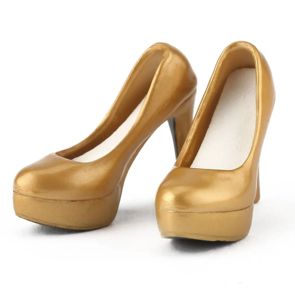 

1:6 Sexy and beautiful hand-operated high heels are suitable for LAN 3.0 full-cover glue-coated women body 1/6 high heels