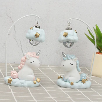 

Led Night Light Cartoon Unicorn Lamp Nursery Baby Night Lamp Unicorn Toy Dolls For Baby Kids Gift Home Decorations