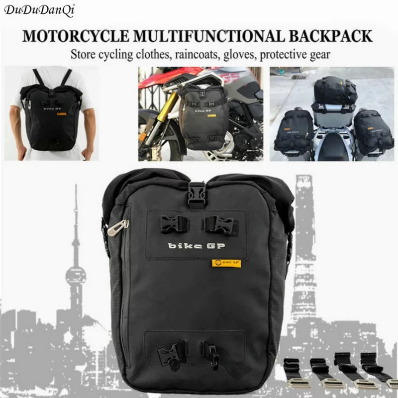 

Motorcycle Tail Bag Motorcycle Rear Seat Bag 22L Waterproof Luggage Backpack Motorcycle Side Box Bag For BMW F750GS F850GS F900R
