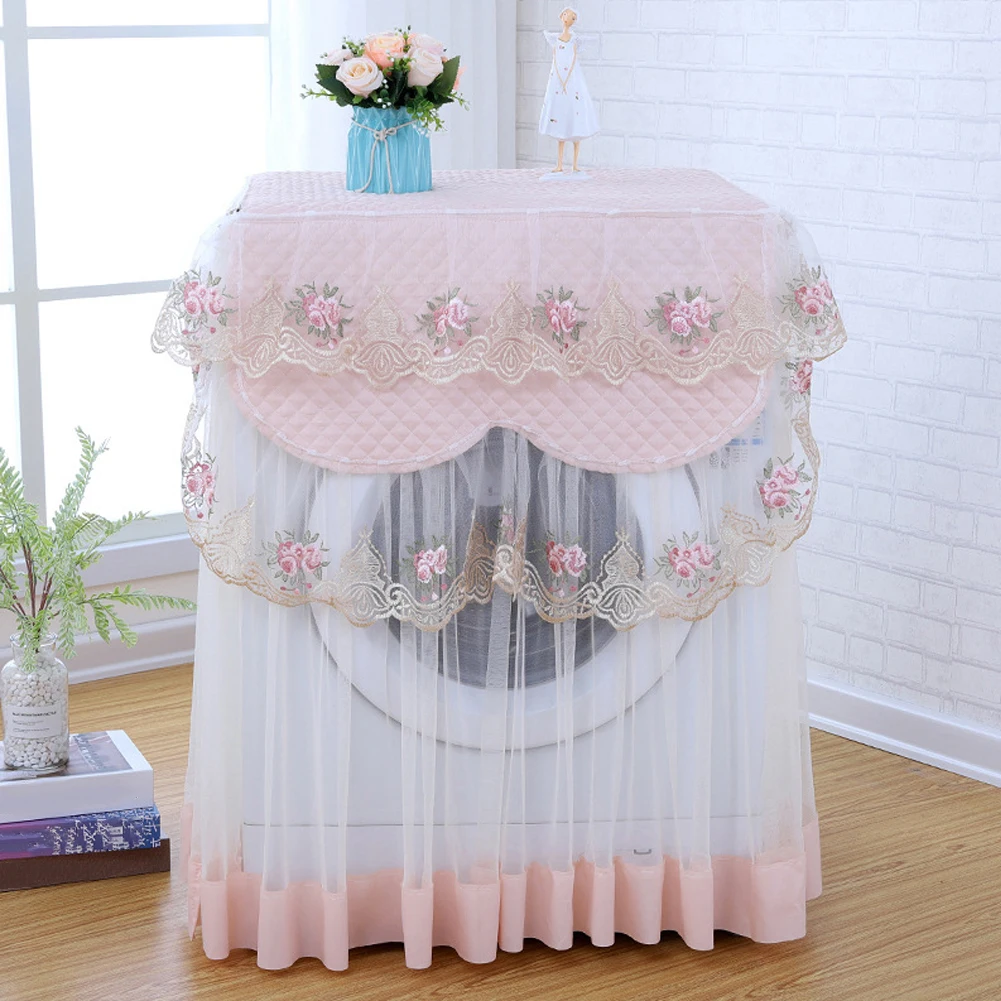 Пылезащитный чехол для стиральной машины пылезащитный Цветочный стиль