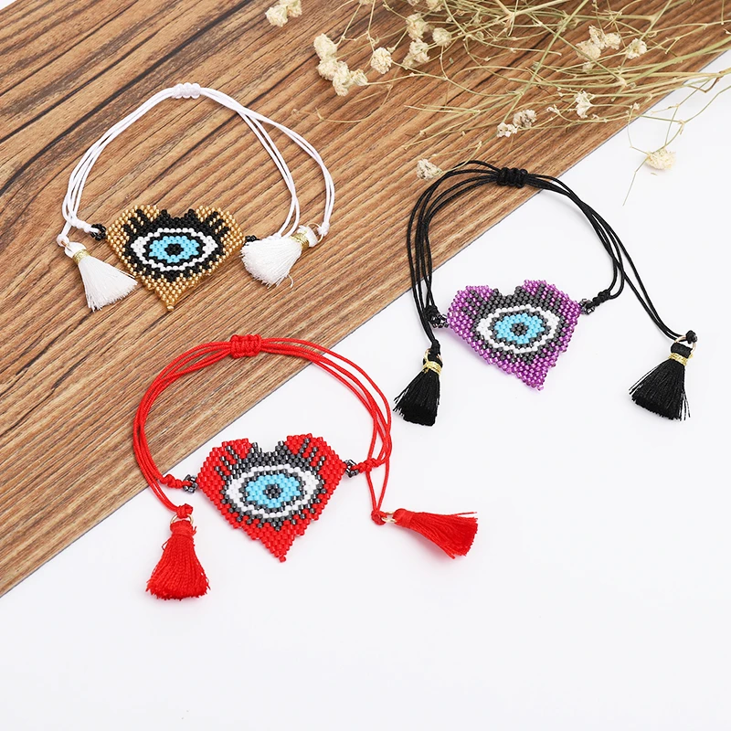 G. YCX богемные браслеты Perles MIYUKI, браслеты, женские браслеты с сердцем, браслеты с турецким глазом, ручная работа, летние пляжные ювелирные изделия Bileklik