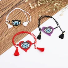 G. YCX богемные браслеты Perles MIYUKI, браслеты, женские браслеты с сердцем, браслеты с турецким глазом, ручная работа, летние пляжные ювелирные изделия Bileklik