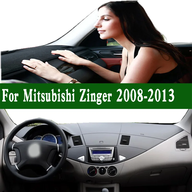 

For Mitsubishi Zinger MPV KB0_A 2.4 2008-2013 Dashmat Dashboard Cover Sunscreen Insulation Protective Pad Anti-Dirt Dash Mat