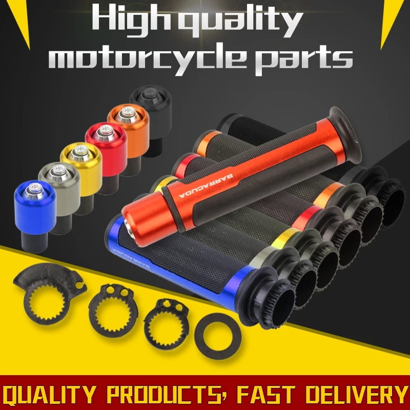 

1Set 7/8" 22mm Handle Hand Grips Motorcycle Handlebar Grip Rubber Gel Sleeve for HONDA CBR600 CBR600RR F4I F5 CBR1000 CBR1000RR