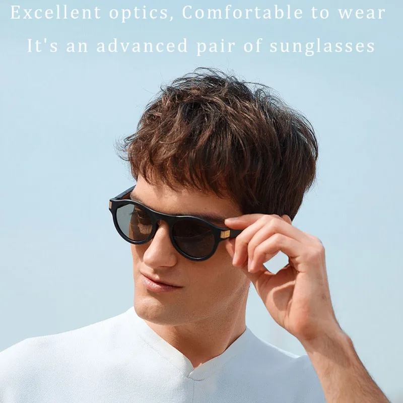 Высокое качество Bluetooth 5,0 гарнитура солнцезащитные очки синий светильник блокирующие очки для мужчин и женщин наружные очки