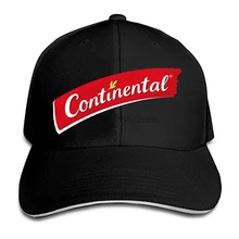 Модные континентальные черные шляпы с принтом бейсболки модные унисекс кепки для гольфа Летние регулируемые шляпы