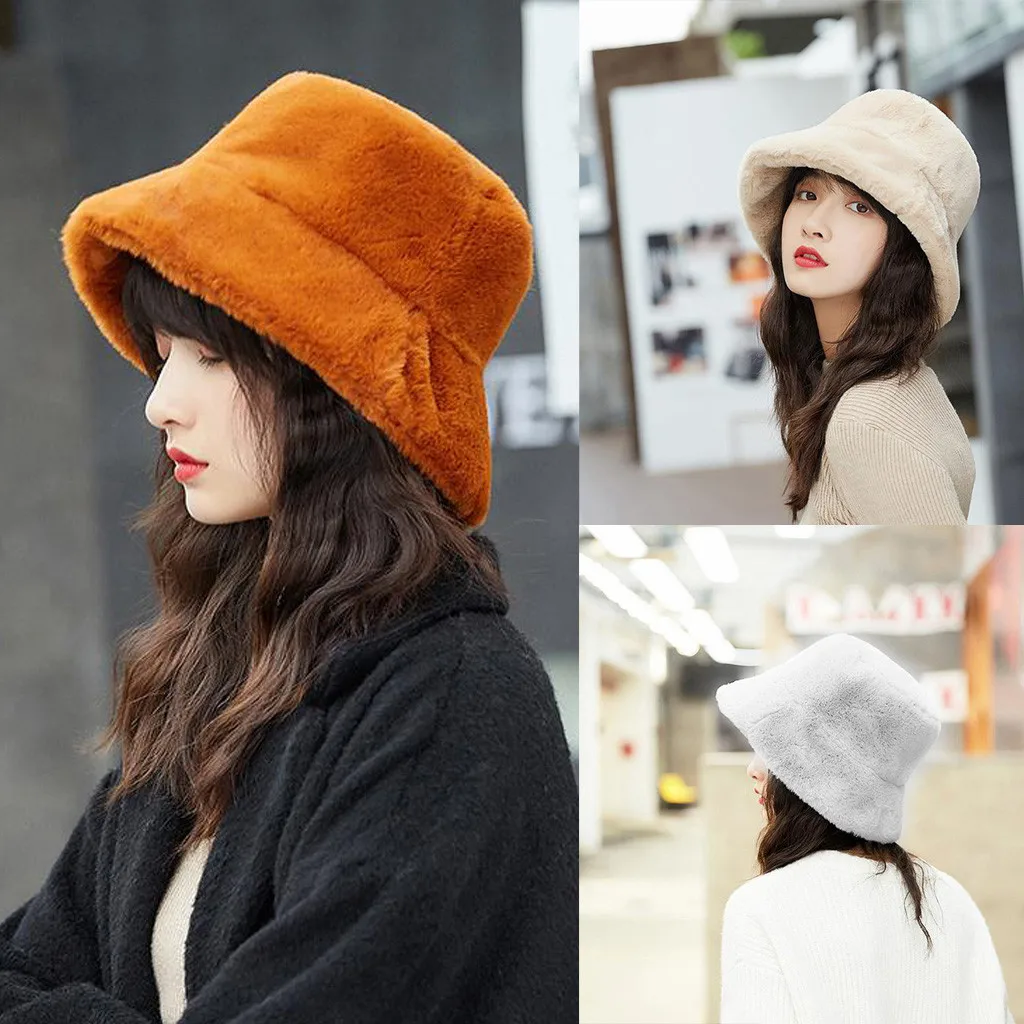 womens winter bucket hats