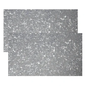 

2Pcs 61x160cm Gauge 0.46mm Pearl White Drum Covering Sheet Celluloid Sheet for Pickguard Custom Inlays Guitar Pick Luthier