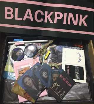 

[MYKPOP]BLACKPINK Gift Box Set HOW YOU LIKE THAT CD+Photo Card+Poster+Bookmarks+Post Card, KPOP Fans Collection SB20082001