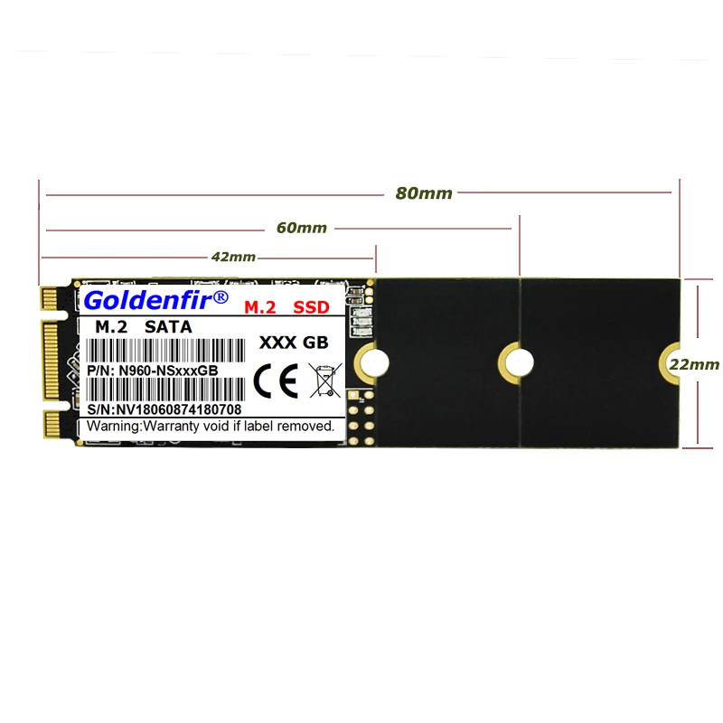 Goldenfir M2 SSD 2280 M.2 SSD 60 Гб/64 Гб/120 ГБ/128 ГБ/240 ГБ/256 ГБ/360 гб/480 ГБ/512 ГБ/960 ГБ/1 ТБ M.2 м2 твердотельный Накопитель SSD 2280