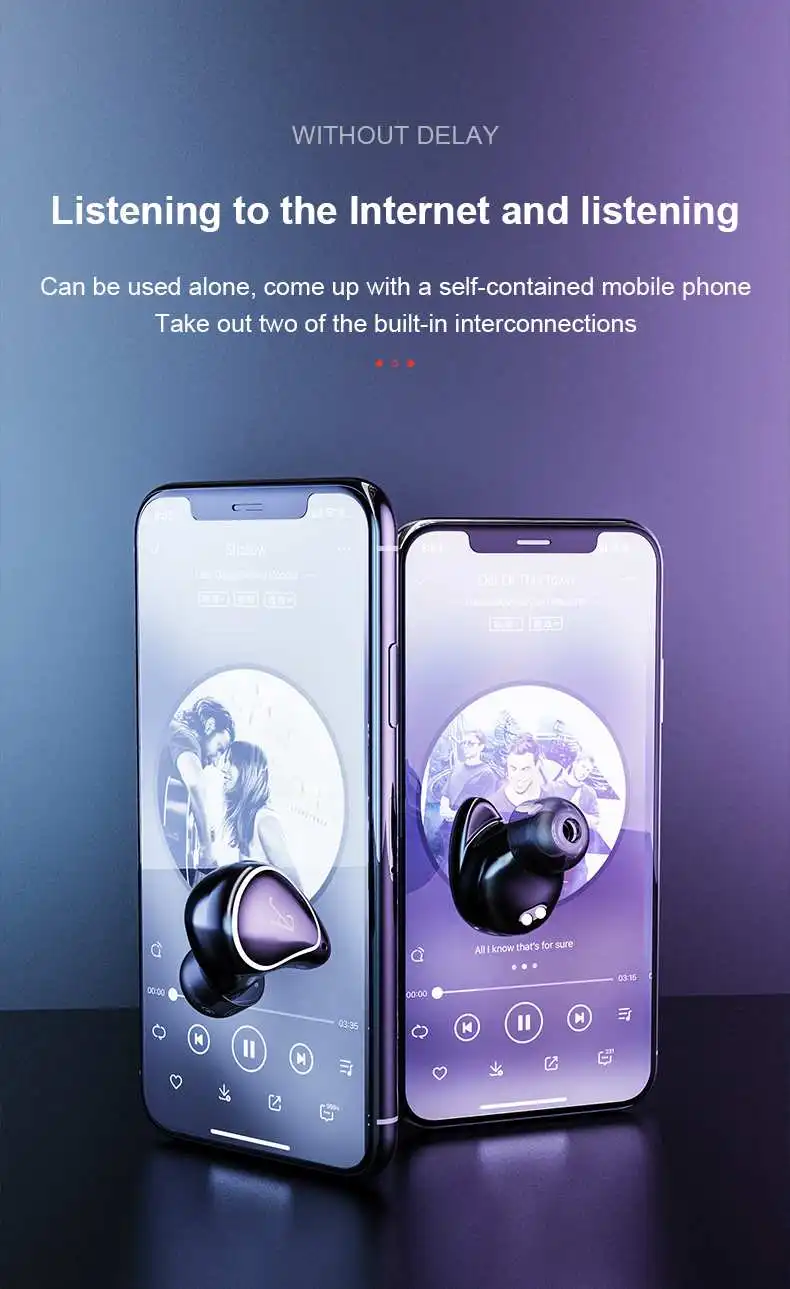 A4 TWS наушники bluetooth Беспроводной игровая гарнитура 8D Hi-Fi стерео сенсорный Управление бинауральные с зарядный чехол