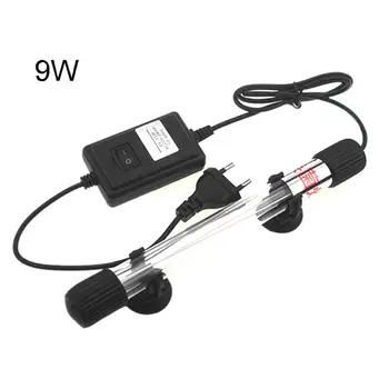 

5/7/9/11W EU Plug Fish Tank Sterilize Lamp Submersible Fish Pond Swim UV Disinfection Light for Aquarium Water Clean Clear C42