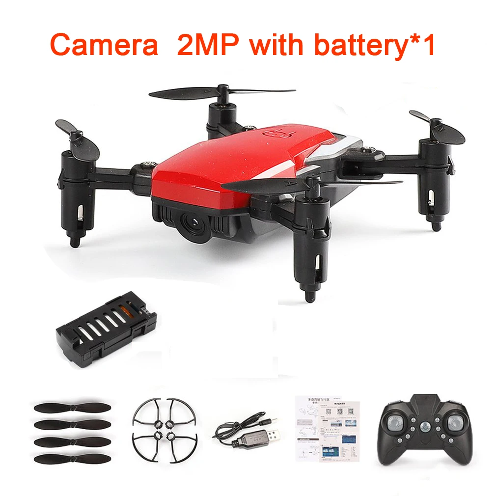 LF60 1080P Мини-Дрон с HD камерой Дрон с режимом удержания высоты RC Квадрокоптер RTF WiFi FPV складной Вертолет VS S9HW T10 E61 Дрон - Цвет: SET 3